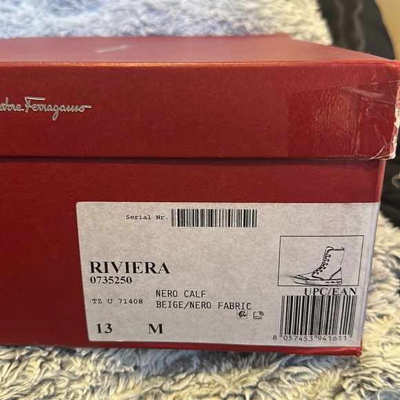 Salvatore Ferragamo Nero calf men boots - Picture 8 of 11